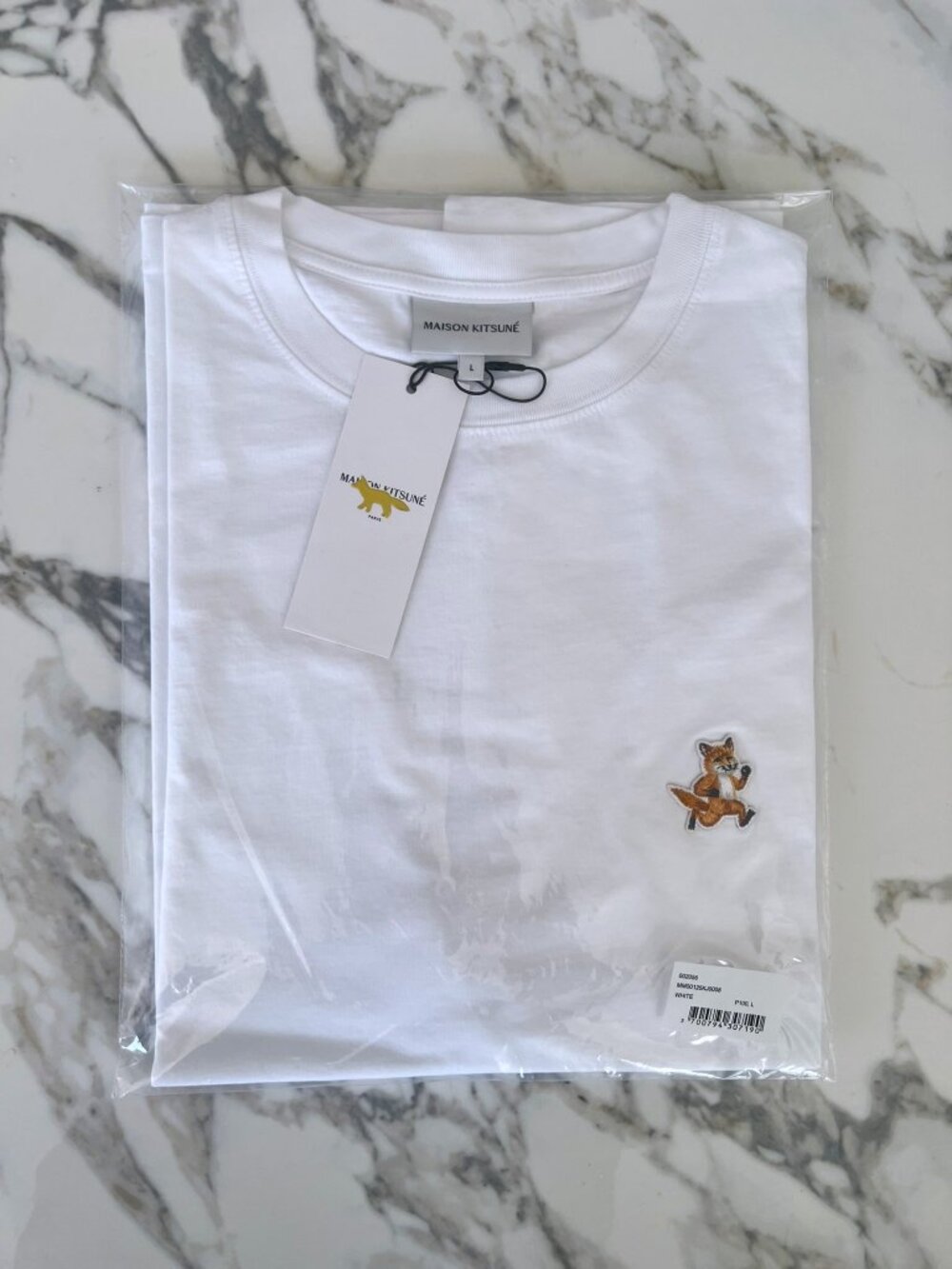 NWT - Maison Kitsune Speedy Fox T-shirt - White🦊 - Picture 2 of 7